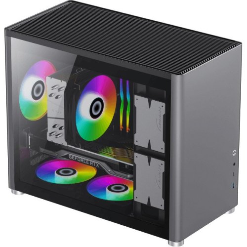 Корпус без БЖ GameMax Micro ATX Tower Spark Grey