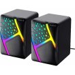 Акустична система 2.0, HAVIT HV-SK763 USB RGB Black (27588)