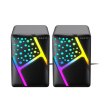 Акустична система 2.0, HAVIT HV-SK763 USB RGB Black (27588)