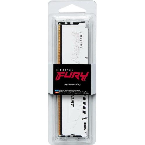 Пам'ять ПК Kingston DDR5 32GB 6000 CL36 FURY Beast White EXPO