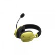 Гарнітура дротова ігрова, Hator Hyperpunk 2 USB 7.1 Black/Yellow (HTA-847)