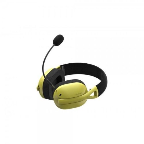 Гарнітура дротова ігрова, Hator Hyperpunk 2 USB 7.1 Black/Yellow (HTA-847)