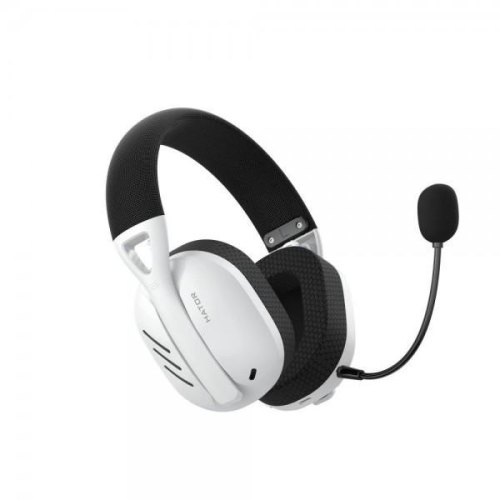 Гарнітура дротова ігрова, Hator Hyperpunk 2 Wireless Tri-mode Black/White (HTA-856)