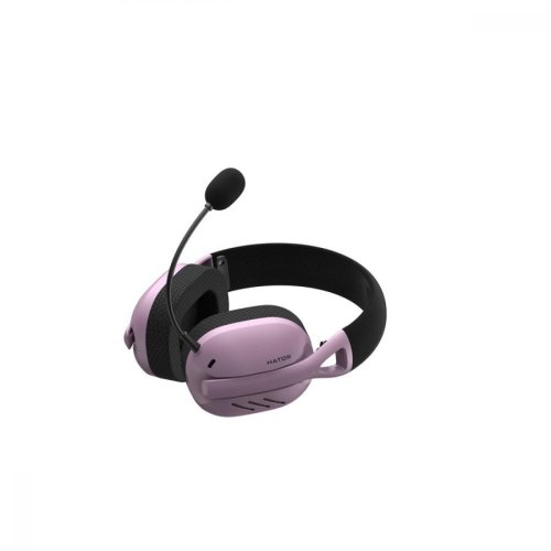 Гарнітура дротова ігрова, Hator Hyperpunk 2 Wireless Tri-mode Black/Lilac (HTA-859)
