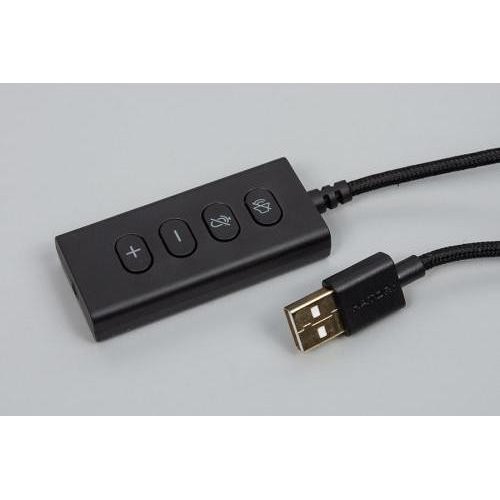 Гарнітура дротова ігрова, Hator Hyperpunk 2 USB 7.1 Black/Mint (HTA-848)
