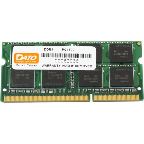 Модуль пам'яті SO-DIMM 8GB/1600 DDR3 Dato (DT8G3DSDLD16)
