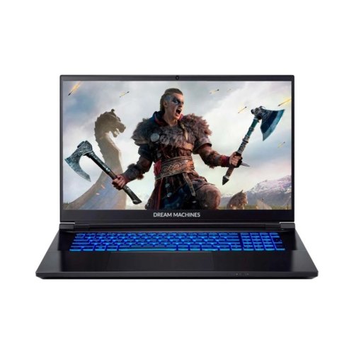 Ноутбук Dream Machines RS3080-17 17.3QHD, Intel i7-12700H, 16, F1TB, NVD3080Ti-16, DOS, чорний