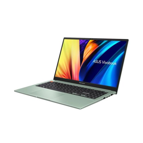 Ноутбук ASUS Vivobook S 15 M3502QA-BQ213 15.6 FHD IPS, AMD R5-5600H, 16GB, F512GB, UMA, NoOS, Зелений