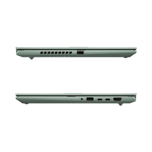 Ноутбук ASUS Vivobook S 15 M3502QA-BQ213 15.6 FHD IPS, AMD R5-5600H, 16GB, F512GB, UMA, NoOS, Зелений