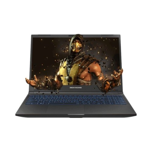 Ноутбук Dream Machines RT4050-15 15.6FHD IPS, AMD R7 7735HS, 32GB, F1TB, NVD4050-6, DOS, чорний
