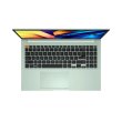 Ноутбук ASUS Vivobook S 15 M3502QA-L1207 15.6 FHD OLED, AMD R7-5800H, 16GB, F512GB, UMA, NoOS, Зелений