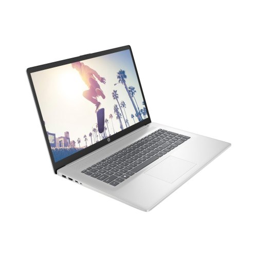 Ноутбук HP 17-cn3004ua 17.3 FHD IPS AG, Intel i5-1335U, 16GB, F1024GB, UMA, DOS, сріблястий