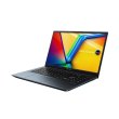 Ноутбук ASUS Vivobook Pro 16 M6500XU-MA013 15.6 2.8K OLED, AMD R9-7940HS, 32GB, F1TB, NVD4050-6, NoOS, Голубий