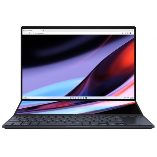 Ноутбук ASUS Zenbook Pro 14 Duo UX8402VV-P1046 14.5 2.8K OLED, Intel i9-13900H, 32GB, F2TB, NVD4060-8, NoOS, Чорний
