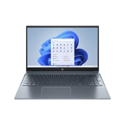 Ноутбук HP Pavilion 15-eg2011ua 15.6 FHD IPS AG, Intel i5-1235U, 16GB, F512GB, UMA, DOS, блакитний