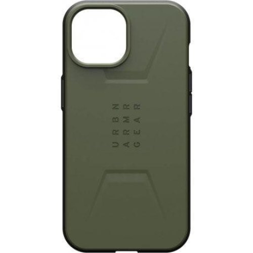 Чохол UAG для Apple iPhone 15 Civilian Magsafe, Olive Drab
