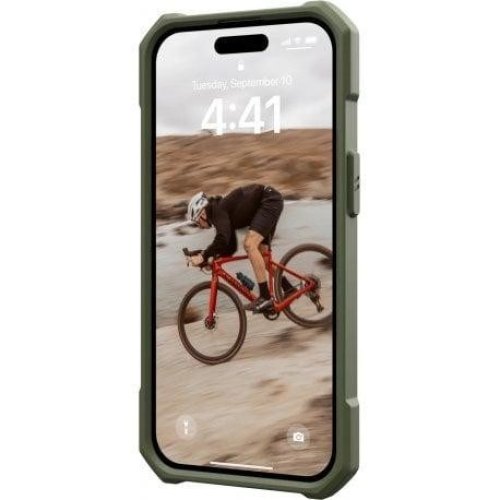 Чохол UAG для Apple iPhone 15 Essential Armor Magsafe, Olive Drab