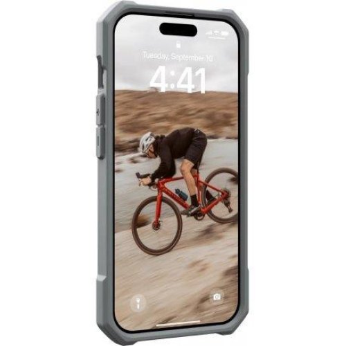 Чохол UAG для Apple iPhone 15 Pro Max Essential Armor Magsafe, Silver
