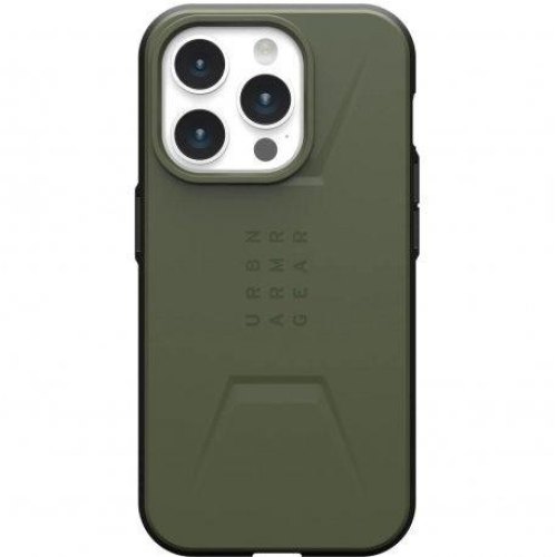 Чохол UAG для Apple iPhone 15 Pro Max Civilian Magsafe, Olive Drab