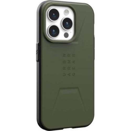 Чохол UAG для Apple iPhone 15 Pro Max Civilian Magsafe, Olive Drab