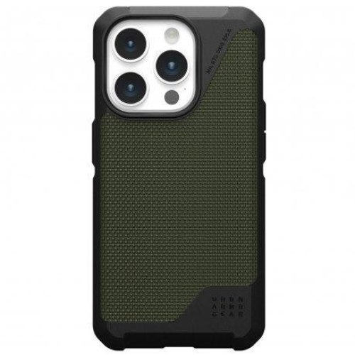 Чохол UAG для Apple iPhone 15 Pro Metropolis LT Magsafe, Kevlar Olive