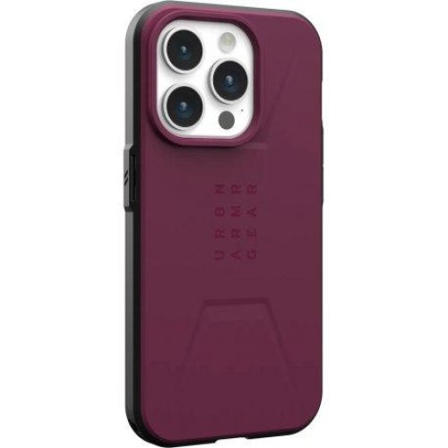 Чохол UAG для Apple iPhone 15 Pro Civilian Magsafe, Bordeaux
