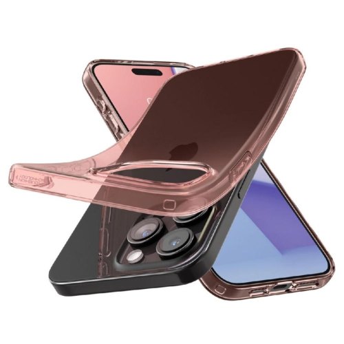 Чохол Spigen для Apple iPhone 15 Pro Max Crystal Flex, Rose Crystal