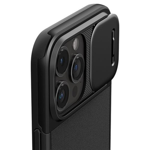 Чохол Spigen для Apple iPhone 15 Pro Optik Armor MagFit, Black