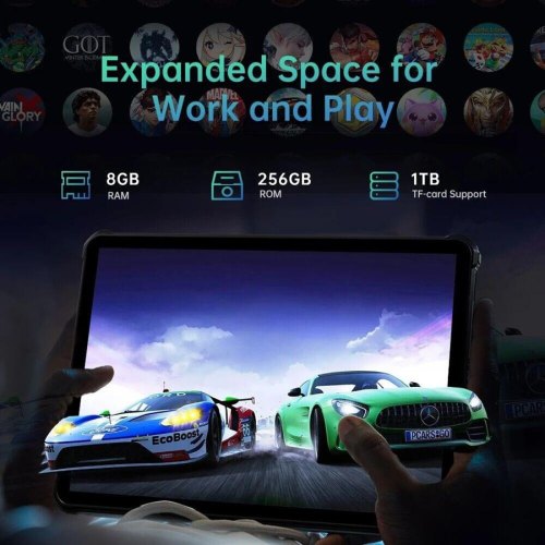 Планшет Oukitel RT6 10.1 FHD+ 8GB/256GB / MT8788 / 20000mAh / IP68/IP69K/MIL-STD-810G / LTE Orange