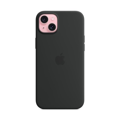 Чохол Apple iPhone 15 Plus Silicone Case with MagSafe - Black (MT103ZM/A)