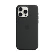 Чохол Apple iPhone 15 Pro Max Silicone Case with MagSafe - Black (MT1M3ZM/A)