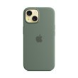 Чохол Apple iPhone 15 Silicone Case with MagSafe - Cypress (MT0X3ZM/A)