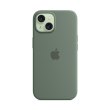 Чохол Apple iPhone 15 Silicone Case with MagSafe - Cypress (MT0X3ZM/A)
