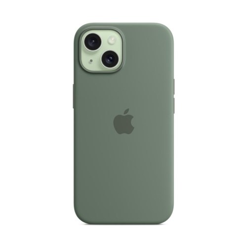 Чохол Apple iPhone 15 Silicone Case with MagSafe - Cypress (MT0X3ZM/A)