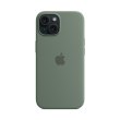 Чохол Apple iPhone 15 Silicone Case with MagSafe - Cypress (MT0X3ZM/A)