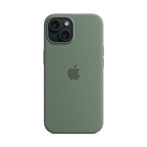 Чохол Apple iPhone 15 Silicone Case with MagSafe - Cypress (MT0X3ZM/A)
