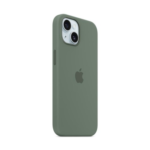 Чохол Apple iPhone 15 Silicone Case with MagSafe - Cypress (MT0X3ZM/A)