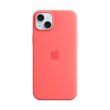 Чохол Apple iPhone 15 Plus Silicone Case with MagSafe - Guava (MT163ZM/A)