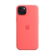 Чохол Apple iPhone 15 Plus Silicone Case with MagSafe - Guava (MT163ZM/A)