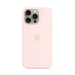 Чохол Apple iPhone 15 Pro Max Silicone Case with MagSafe - Light Pink (MT1U3ZM/A)