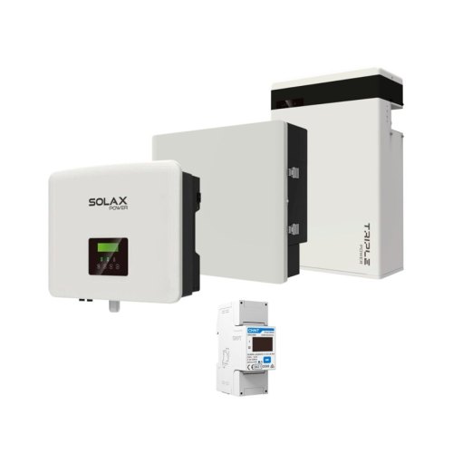 Комплект Solax 1.2: Однофазний гібридний інвертор на 6 кВт з АКБ на 5,8 кВт*год