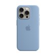 Чохол Apple iPhone 15 Pro Silicone Case with MagSafe - Winter Blue (MT1L3ZM/A)