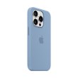 Чохол Apple iPhone 15 Pro Silicone Case with MagSafe - Winter Blue (MT1L3ZM/A)