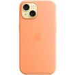 Чохол Apple iPhone 15 Silicone Case with MagSafe - Orange Sorbet (MT0W3ZM/A)
