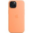Чохол Apple iPhone 15 Silicone Case with MagSafe - Orange Sorbet (MT0W3ZM/A)