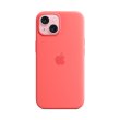 Чохол Apple iPhone 15 Silicone Case with MagSafe - Guava (MT0V3ZM/A)
