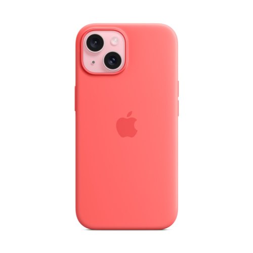 Чохол Apple iPhone 15 Silicone Case with MagSafe - Guava (MT0V3ZM/A)