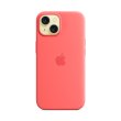 Чохол Apple iPhone 15 Silicone Case with MagSafe - Guava (MT0V3ZM/A)