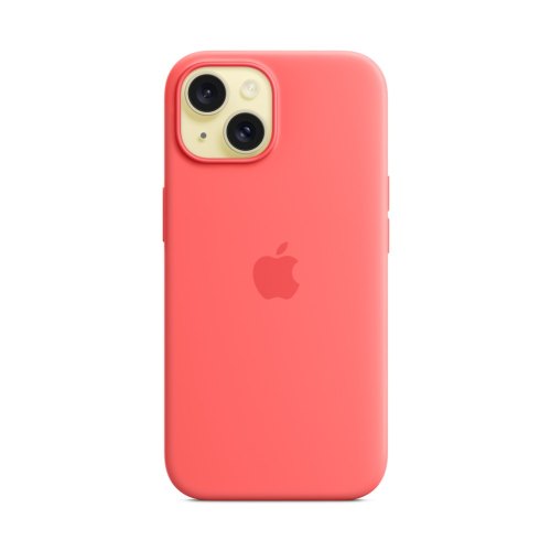 Чохол Apple iPhone 15 Silicone Case with MagSafe - Guava (MT0V3ZM/A)