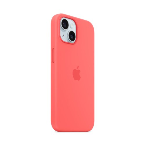 Чохол Apple iPhone 15 Silicone Case with MagSafe - Guava (MT0V3ZM/A)